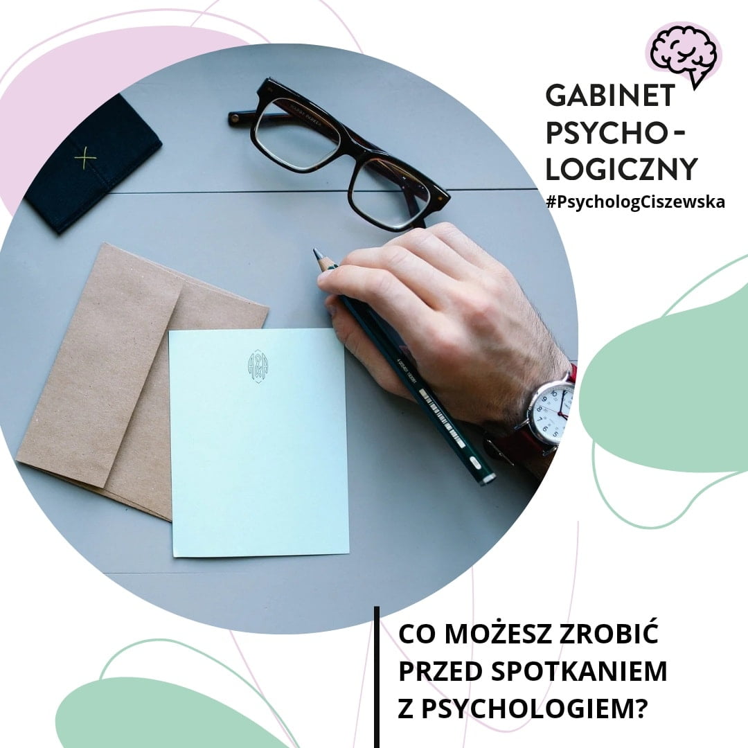 przed spotkaniem z psychologiem